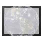 Bloc-note Terre Pleine Montrant Les Tempêtes Tropicales Dans (Devant)