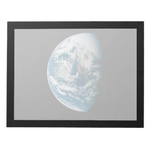 Bloc-note Terre Tirée De L'Appareil Spacecraft Apollo 13.