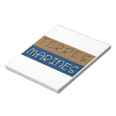 Bloc-note Terres marines (Tourné)