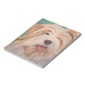 Bloc-note Terrier Portrait Cute Pet Chien Art (Tourné)