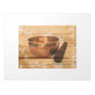 Bloc-note Terrine tibétaine, singing bowl