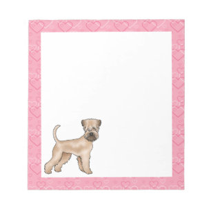 Bloc-note Tervueren à poil doux Motif Cœur Amour de Chien