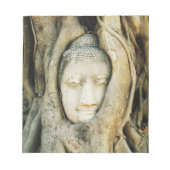 Bloc-note Tête de Bouddha dans le Fig Tree .. Ayutthaya, Tha (Devant)