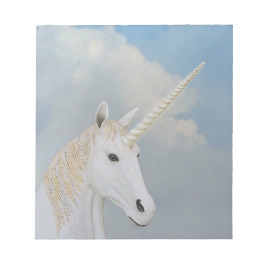Bloc-note Tête de licorne (Devant)