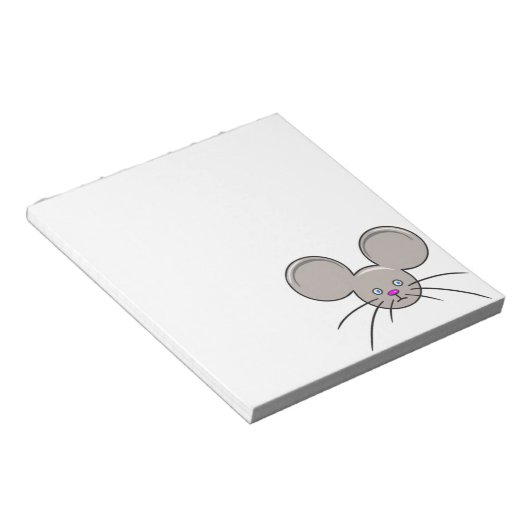 Bloc-note Tête de souris (Incliné)