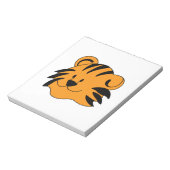 Bloc-note Tête de tigre (Tourné)