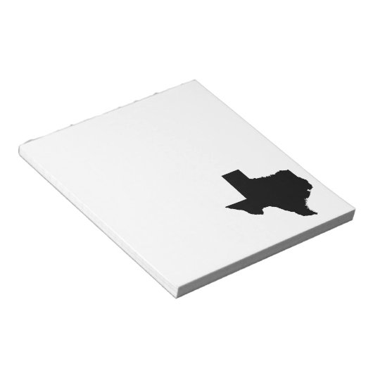 Bloc-note Texas à Black and White (Incliné)