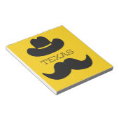 Bloc-note Texas en jaune (Incliné)