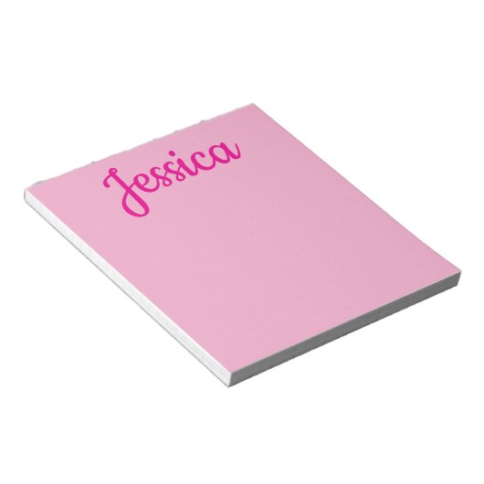 Bloc-note Texte personnalisable cool (Incliné)