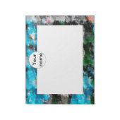 Bloc-note Texture colorée (Tourné)