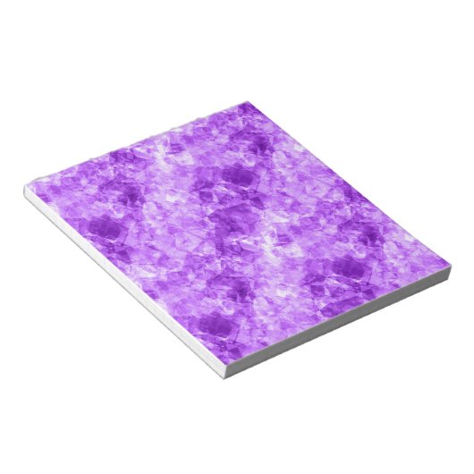 Bloc-note Texture crumplée violette (Incliné)
