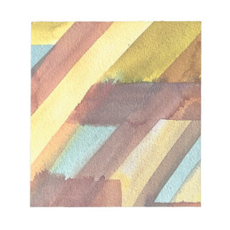 Bloc-note Texture d'aquarelle aux tons de terre