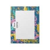 Bloc-note texture de 3 couleurs (Tourné)