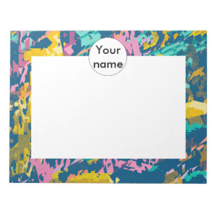 Bloc-note texture de 3 couleurs