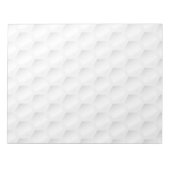 Bloc-note texture de balle de golf (Devant)