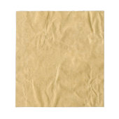 Bloc-note Texture de carton ondulé (Devant)