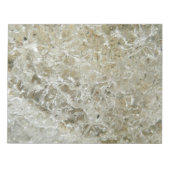 Bloc-note Texture de glace glaciaire abstraite de la nature (Devant)