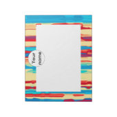 Bloc-note Texture des aquarelles (Tourné)