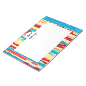 Bloc-note Texture des aquarelles (Incliné)