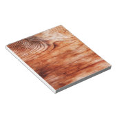 Bloc-note Texture du grain de bois (Incliné)