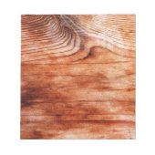 Bloc-note Texture du grain de bois (Devant)