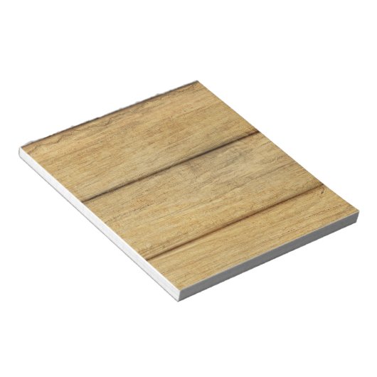Bloc-note Texture du panneau en bois (Incliné)