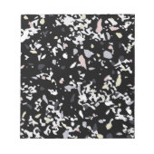 Bloc-note Texture en marbre noir (Devant)