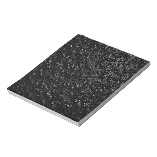 Bloc-note Texture en noir taché (Tourné)