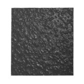 Bloc-note Texture en noir taché (Devant)