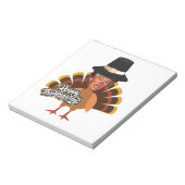 Bloc-note thanksgiving donald trump turkey (Tourné)