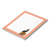 Bloc-note Thanksgiving Le Conversation Noir avec le pèlerin  (Tourné)