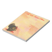 Bloc-note Thanksgiving Turquie (Tourné)