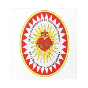 Bloc-note The Most Sacred Heart of Jesus