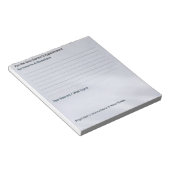 Bloc-note The "Quick Notes" Appointment & Questions (Incliné)