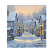 Bloc-note The Town In Winter (Devant)