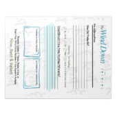 Bloc-note The WIND DOWN – 5-Minute Evening Journal Notepad (Devant)