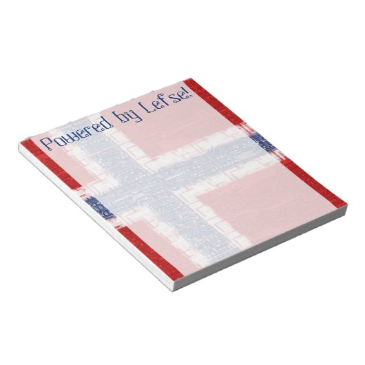 Bloc-note Thème Carte mère norvégienne (Incliné)