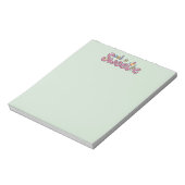 Bloc-note Thème de bonbons Kawaii (Tourné)