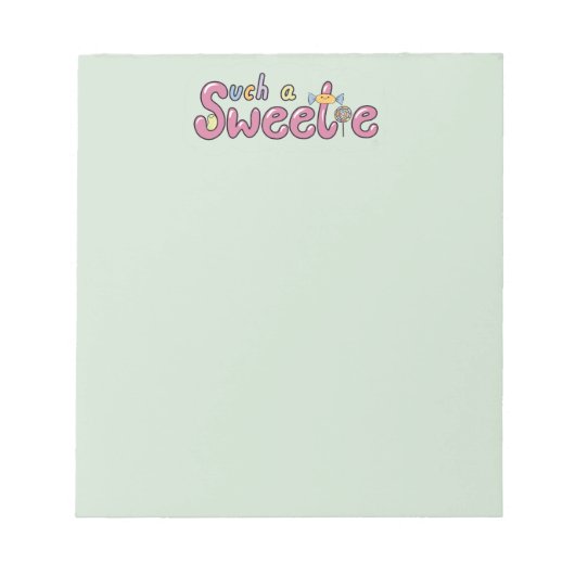 Bloc-note Thème de bonbons Kawaii (Devant)