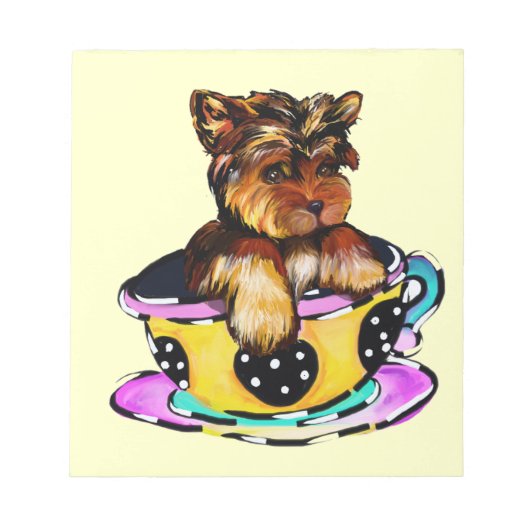 BLOC-NOTE THÉOIÈRE YORKIE POO (Devant)