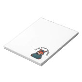 Bloc-note Think before you click - Cyber Security (Tourné)