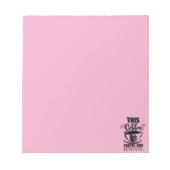 Bloc-note This Coffee Tastes Like You Need To STFU (Devant)