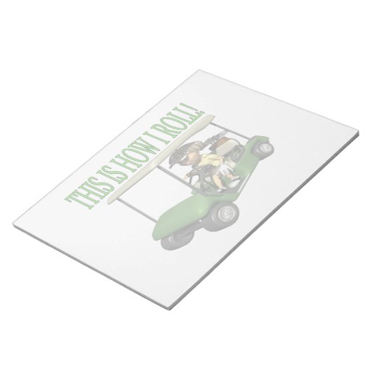 Bloc-note This Is How I Roll (Incliné)