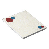 Bloc-note Threads et boutons (Incliné)