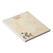 Bloc-note Three Kokopelli Playing The Flute (Incliné)