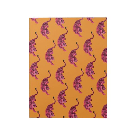 Bloc-note Tiger - Vibrant Pink (Tourné)