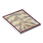 Bloc-note Tigre Maroon Notepad Dancer #2 (Incliné)