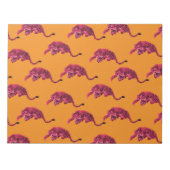 Bloc-note Tigre - Rose Vibrant (Devant)