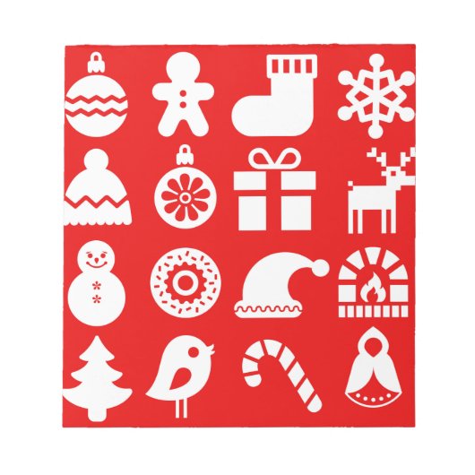 Bloc-note 'Tis Season Christmas Notepad (Devant)