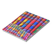 Bloc-note Tissu tissé coloré (Tourné)